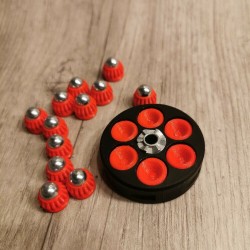 18 Slugs for T4E HDR50 CO2 Umarex cal.50 ball 8mm weight 2,7g - Red
